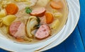 German Kohlsuppe Royalty Free Stock Photo