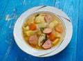 German Kohlsuppe Royalty Free Stock Photo