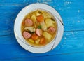 German Kohlsuppe Royalty Free Stock Photo