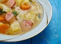 German Kohlsuppe Royalty Free Stock Photo