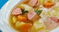 German Kohlsuppe Royalty Free Stock Photo