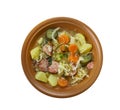 German Kohlsuppe Royalty Free Stock Photo