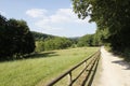 German landscape Odenwald Royalty Free Stock Photo