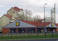 German Lidl discount store located in Poland