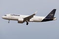 Lufthansa Airbus A320neo Royalty Free Stock Photo