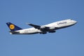 Lufthansa Boeing 747-400 Royalty Free Stock Photo