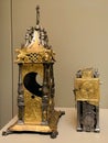 German masterpiece table clock made in the 16th century in Germany, displayed in the British Museum
