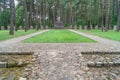 German memorial cemetery near Smolensk in Russia.