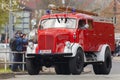 German mercedes benz fire truck oldtimer Royalty Free Stock Photo