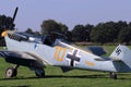 German second world war II luftwaffe fighter plane Royalty Free Stock Photo