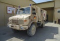 German military ambulance vehicle ` krkw ` Royalty Free Stock Photo