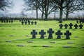 German Military Cemetery at La Cambe, Normandy, France.