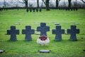 German Military Cemetery at La Cambe, Normandy, France.