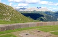 German Military Cemetery Pordoi, Dolomites Italy