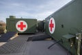 German military hospital container