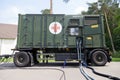 german military rescue station generator trailer