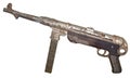 German Mp40 submachine gun Royalty Free Stock Photo