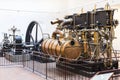 The German Museum of Science and Technology Achievement represents the exposure of old mechanisms for the production of energy ste