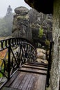 German Nature autumn rock