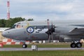 German Navy Deutsche Marine Lockheed P-3C Orion Maritime patrol and anti submarine warfare aircraft. Royalty Free Stock Photo