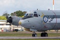 German Navy Deutsche Marine Lockheed P-3C Orion Maritime patrol and anti submarine warfare aircraft. Royalty Free Stock Photo