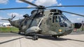 German Navy Sikorsky S-61 Sea King rescue helicopter Royalty Free Stock Photo