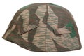 German nazi army helmet with cover, camouflage type Splinter, helmet M35, M40, M42