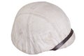 German nazi army helmet with white camouflage cover, type winter, helmet M35, M40, M42