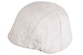 German nazi army helmet with white camouflage cover, type winter, helmet M35, M40, M42