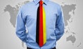 German necktie Royalty Free Stock Photo