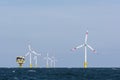 German offshore wind farm Royalty Free Stock Photo