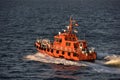 German Pilot Cutter near the Harbor of Kiel, Germany