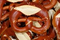 German Pretzel closeup