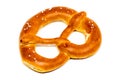 German pretzel (Bretzel) on white