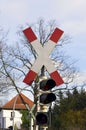 German railway signal Royalty Free Stock Photo