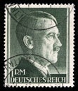 German Reich Postage Stamp from 1945 Royalty Free Stock Photo