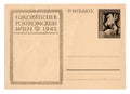 German reich postcard Royalty Free Stock Photo