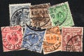 German Reich stamps Royalty Free Stock Photo