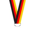 German ribbon for medal, German tricolor