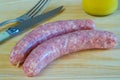 German sausage Bratwurst Royalty Free Stock Photo