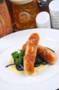German sausage Royalty Free Stock Photo