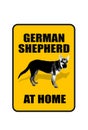 German Shepard Sign.