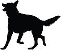 German Shepherd Silhouette