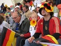 German soccer fans