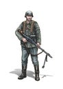 German soldier of Wehrmacht german infantry