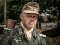 German soldier from WW2 at GCR reenact