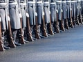 German soldiers of the guard regiment Royalty Free Stock Photo