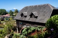 German style house with Osorno Volcano in the background