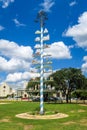 German style Maypole in Fredericksburg Texas