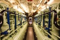 German submarine - engine compartment Royalty Free Stock Photo